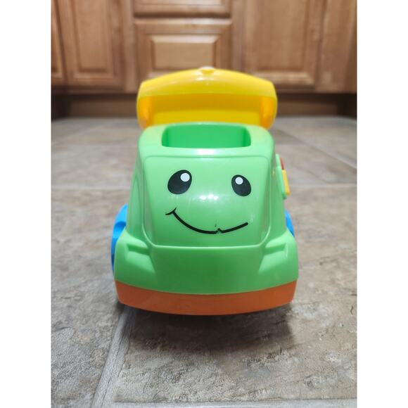 Fisher-Price Laugh & Learn Smart Stages Puppy Dump Truck Toddler Toy Ages 6-36M+ - Picture 5 of 10